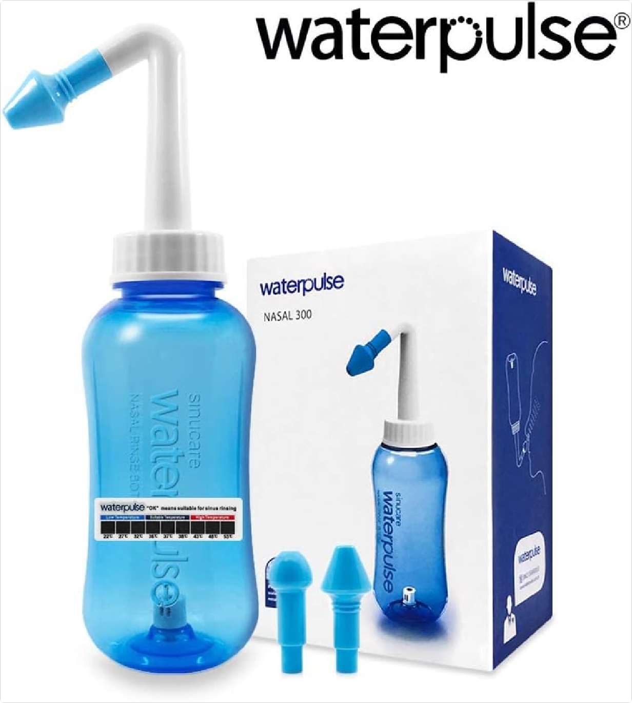 Waterpulse Nasal Wash Bottle YT-300 4